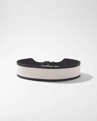 Wide Canvas Belt | White House Black Market